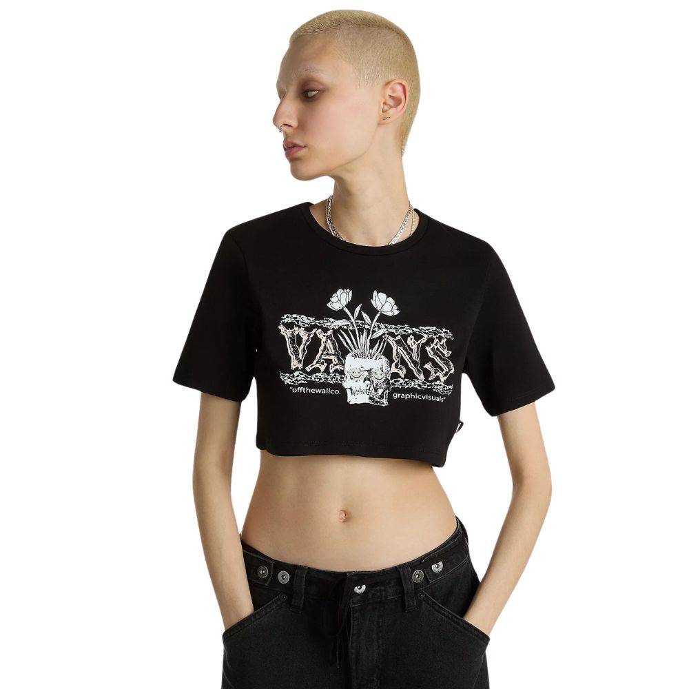 VANS GROWING IDEAS CREW CROP TOP