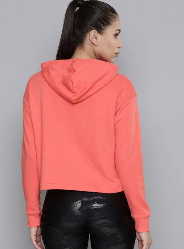 PUMA POWER TAPE WOMENS FLEECE HOODIE