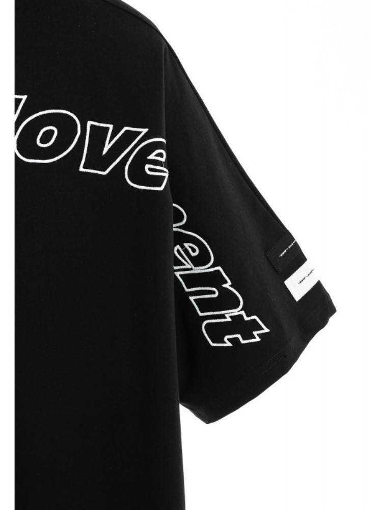 MWM BLACK MOD WAVE LOGO REGULAR FIT TEE