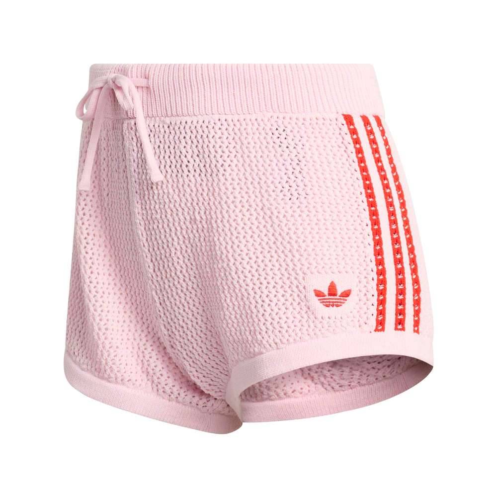 ADIDAS ORIGINALS KNITTED CROCHET SHORTS