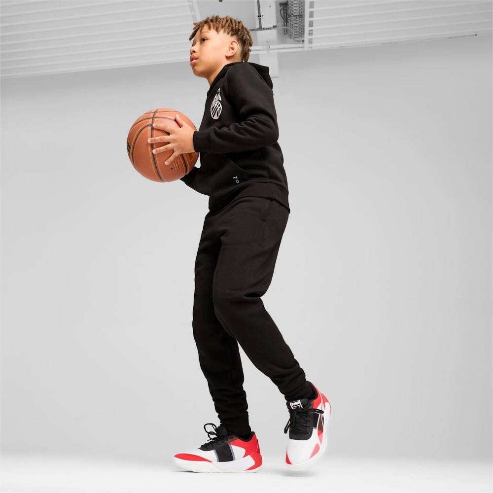 PUMA BASKETBALL BLUEPRINT HOODIE FL B