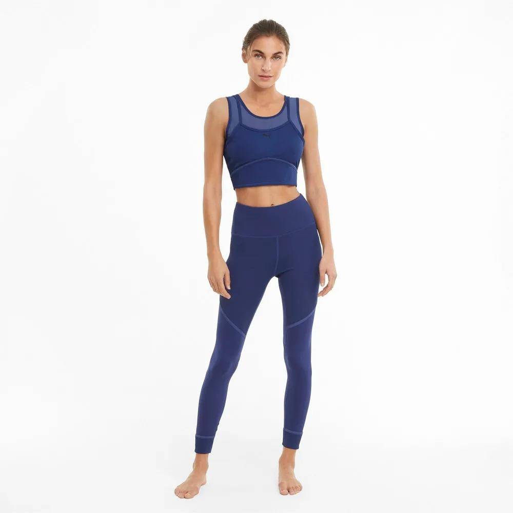 PUMA STUDIO LAYERED CROP TOP