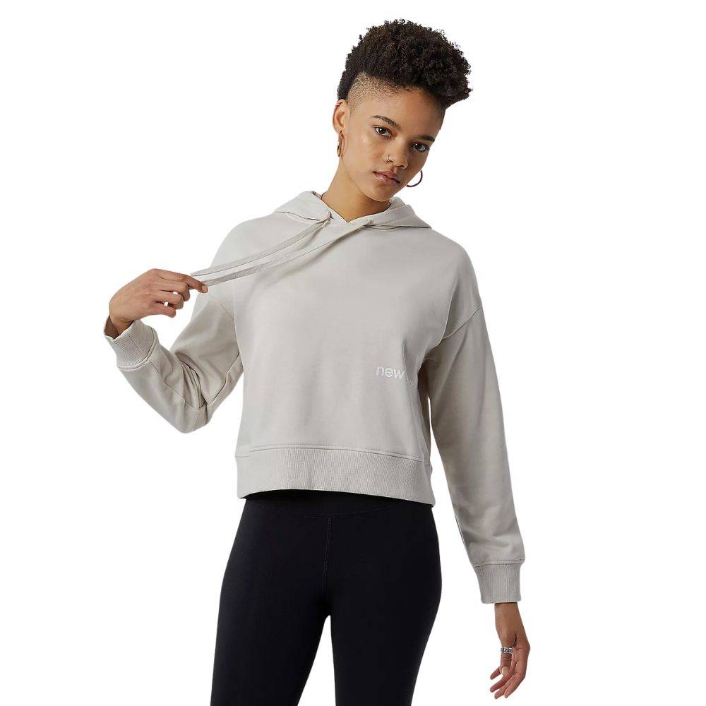 NEW BALANCE WOMENS ESSENTIALS HOODIE