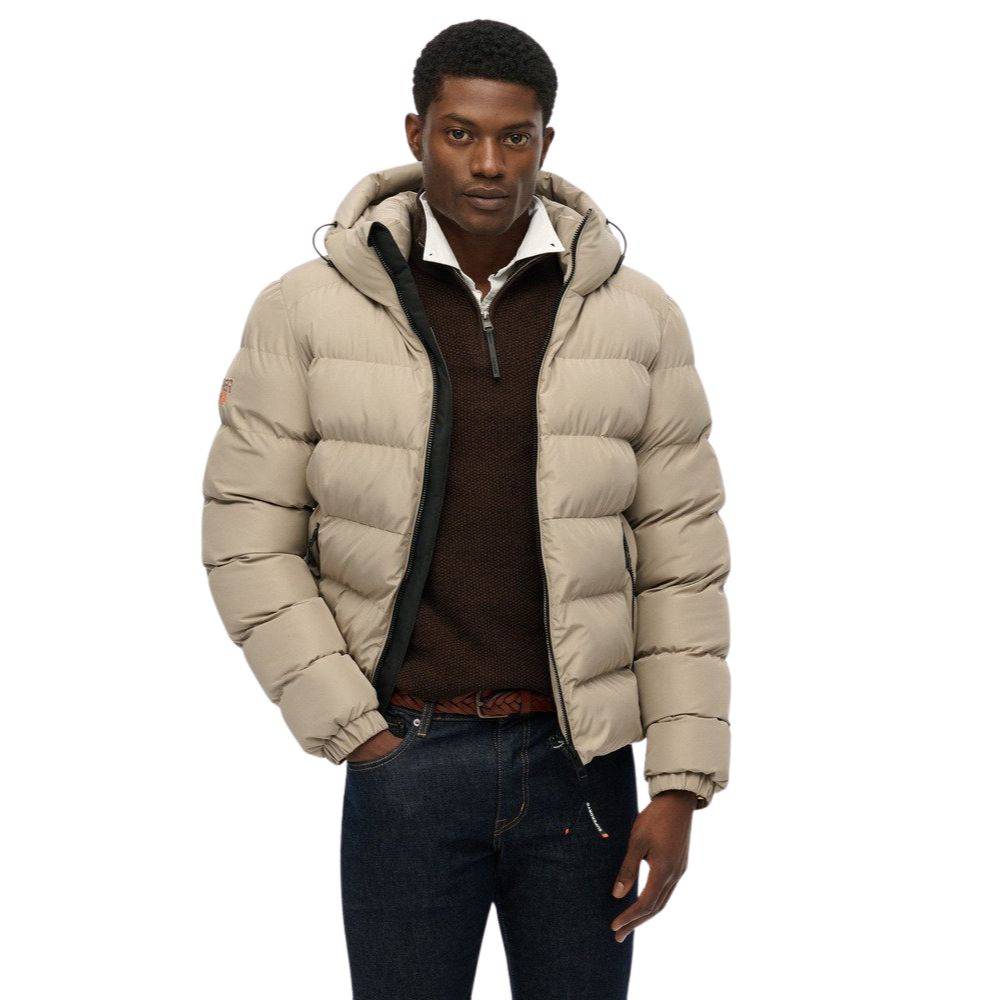 SUPERDRY HOODED SPORTS PUFFER JACKET