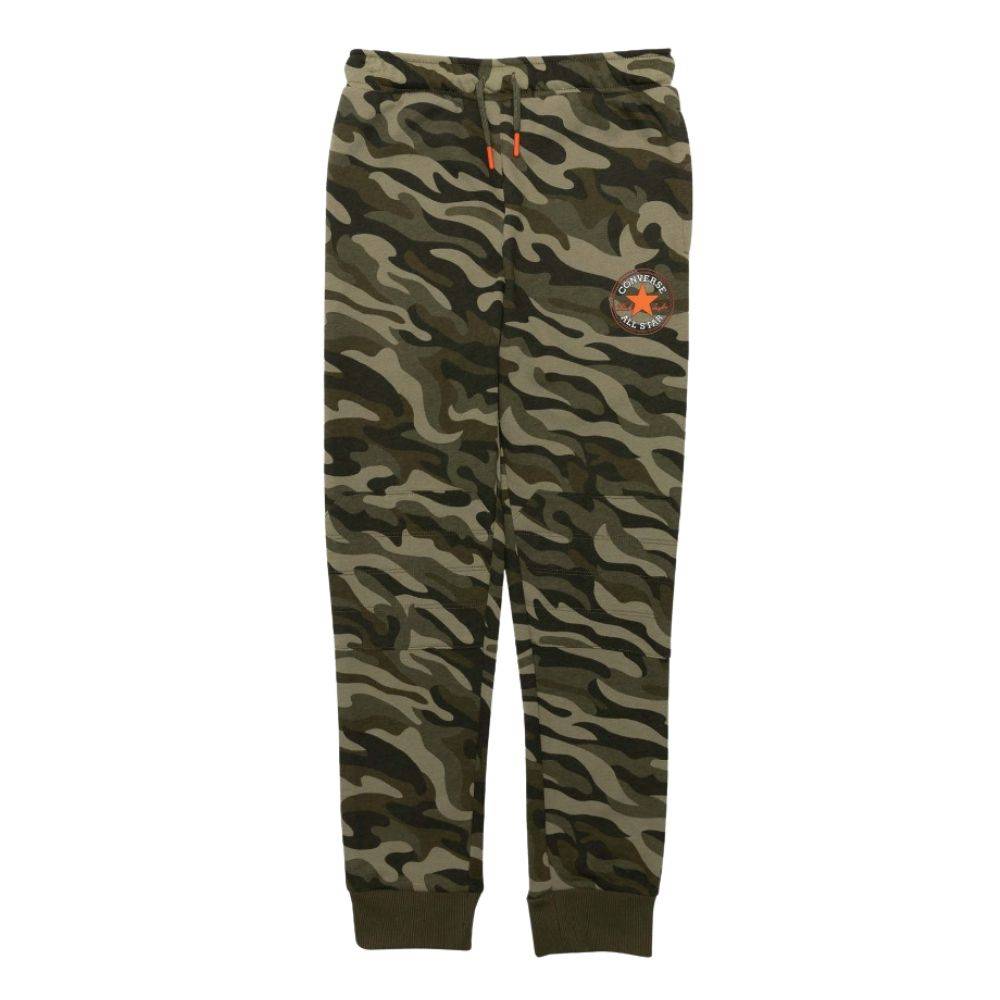 CONVERSE YOUTH CAMO KNEE PATCH JOGGER
