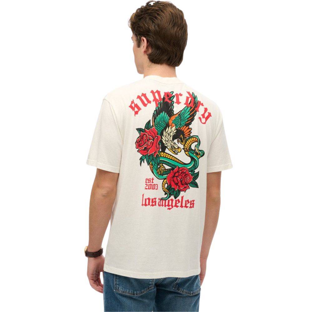 SUPERDRY NEO TRAD TATTOO LOOSE TEE