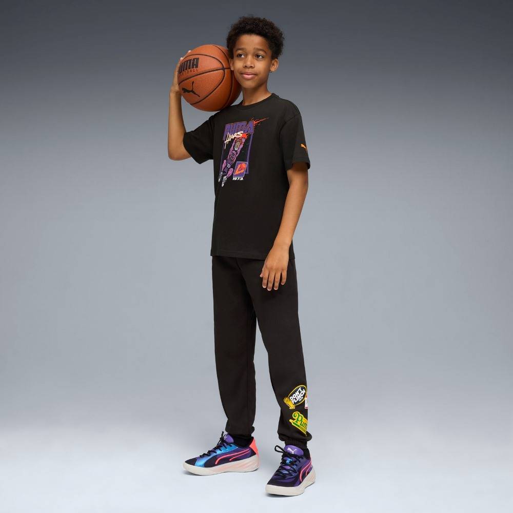 PUMA BASKETBALL HOOPERHOTLINE SWEATPANTS FLEECE B