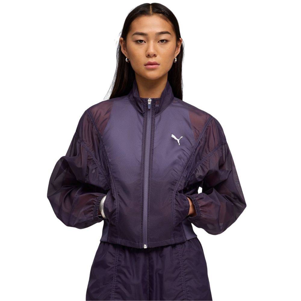 PUMA DARE TO OVERSIZED WOVEN JACKET