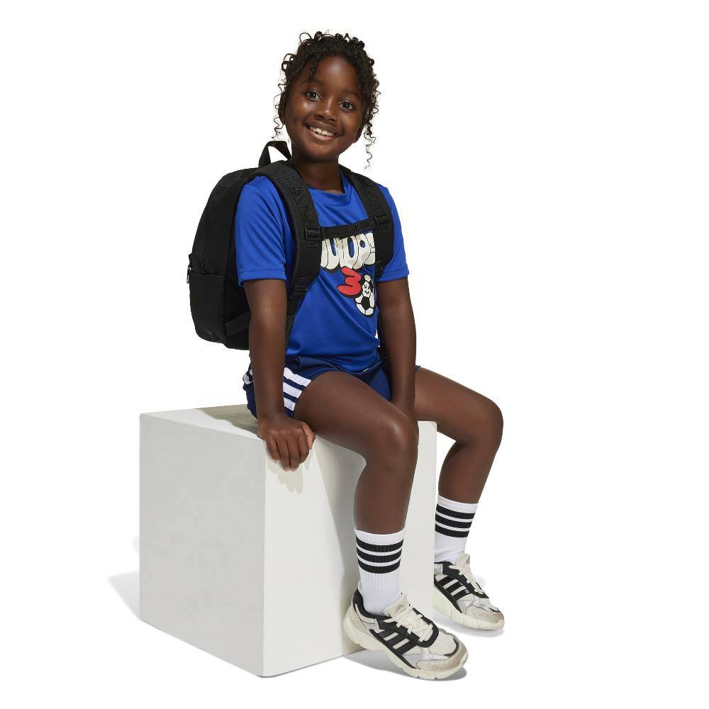 ADIDAS LITTLE KIDS TRAIN ESSENTIALS FUN PRINT SPORTS SET
