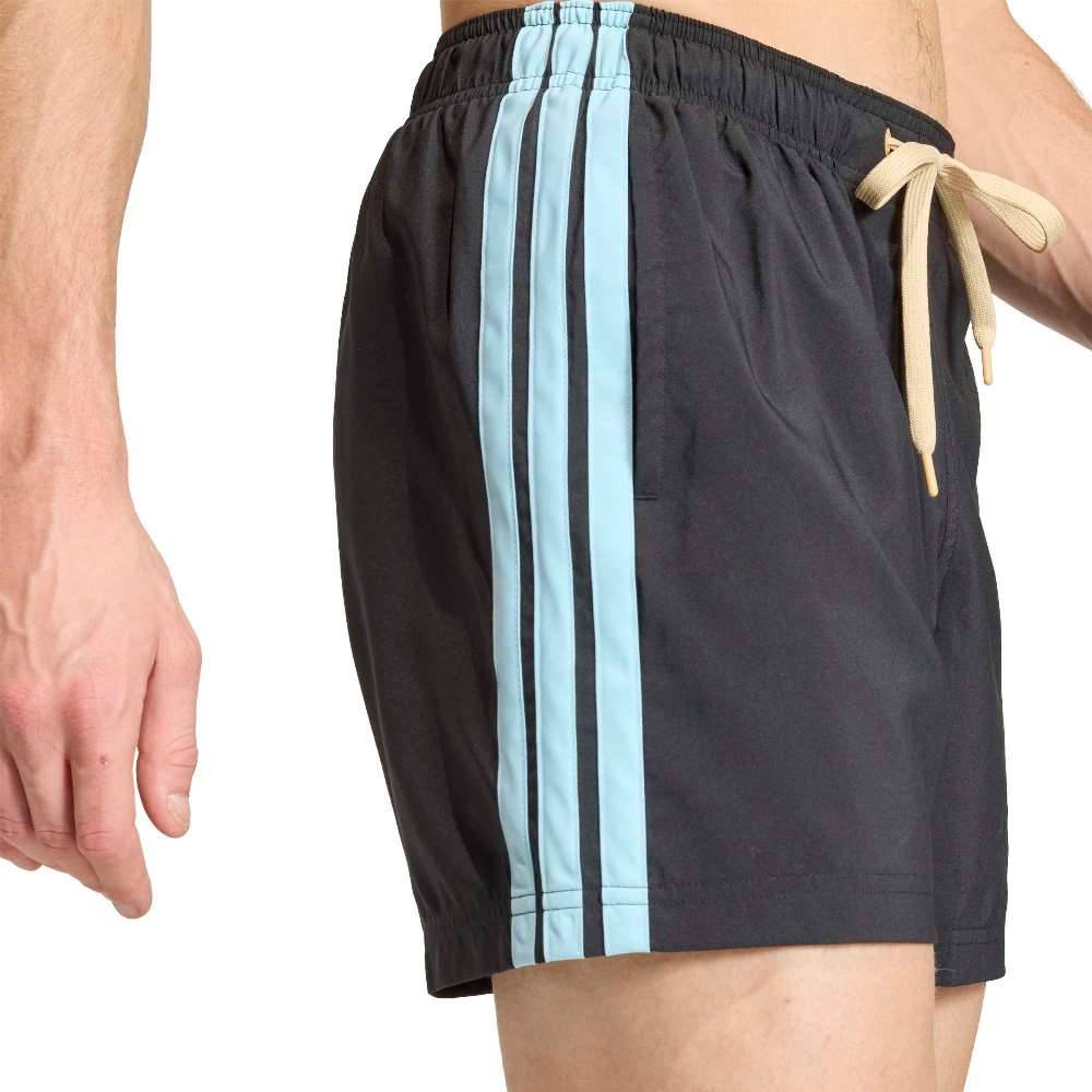 ADIDAS M 3-STRIPES SWIM SHORTS 5-INCH