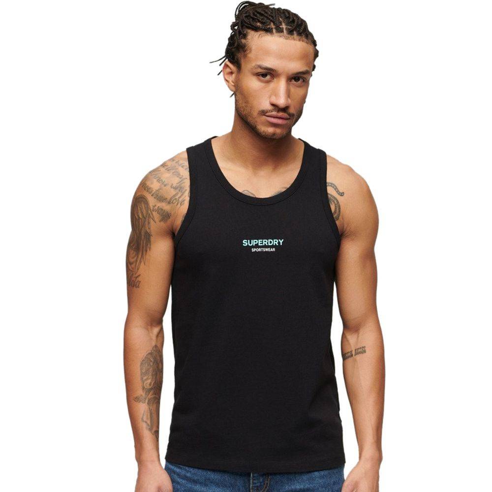 SUPERDRY SPORTSWEAR LOGO RELAXED VEST TOP