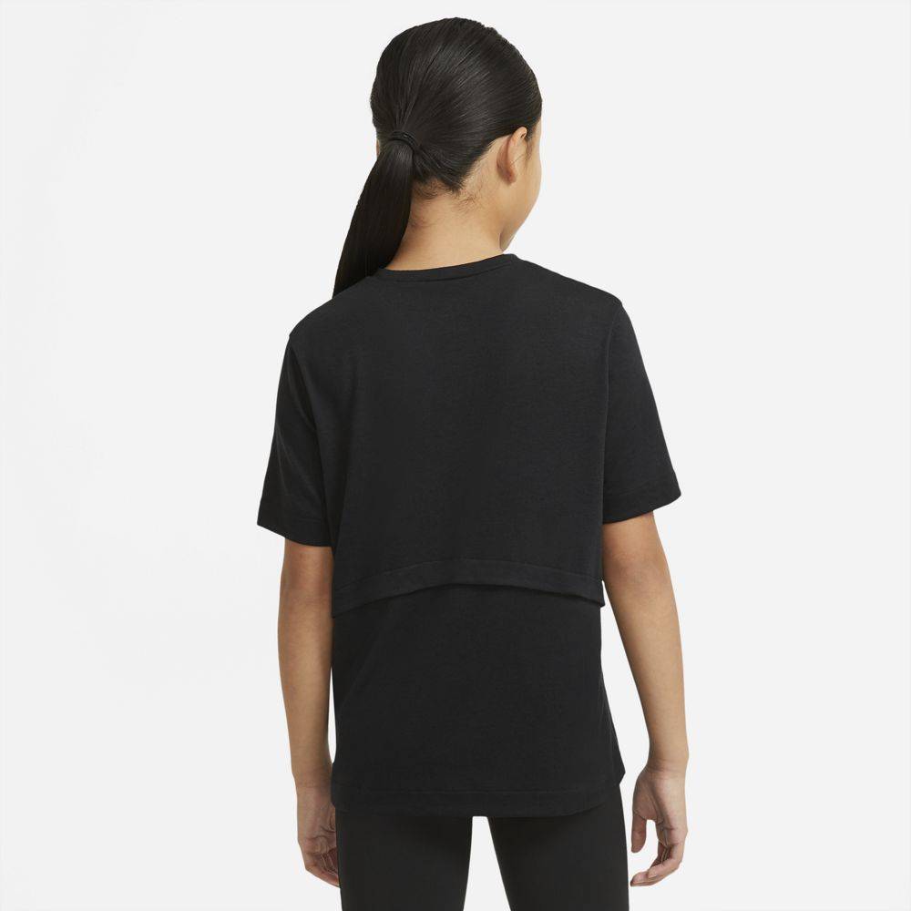 NIKE GIRLS DRI-FIT TROPHY SS TOP
