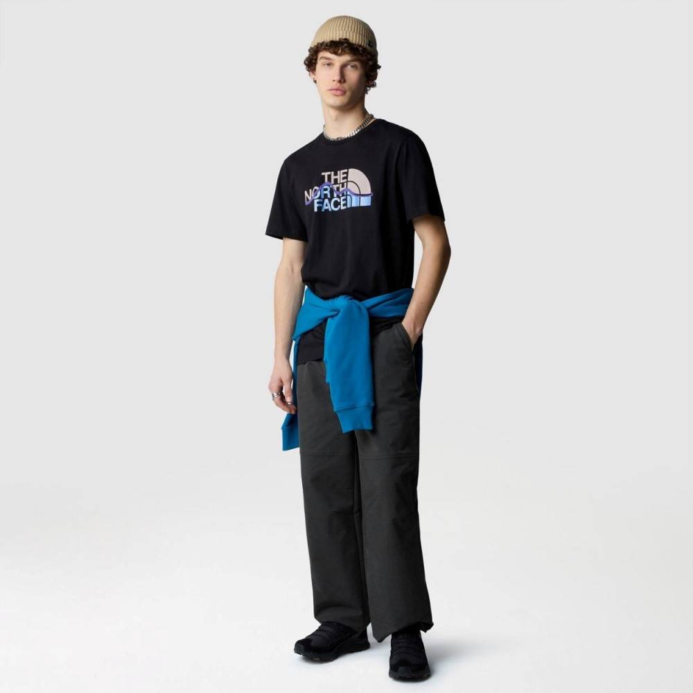 THE NORTH FACE MENS S/S MOUNTAIN LINE TEE