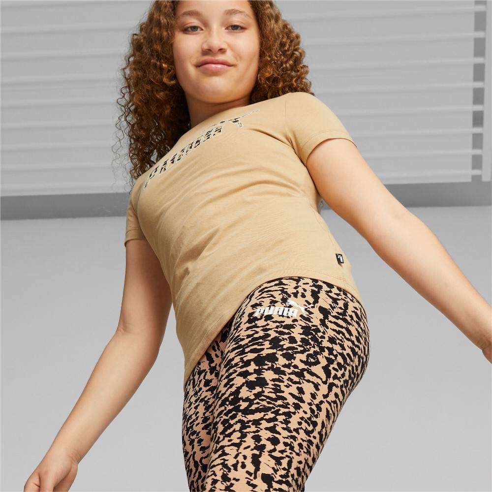 PUMA GIRLS ANIMAL PRINTED LEGGINGS