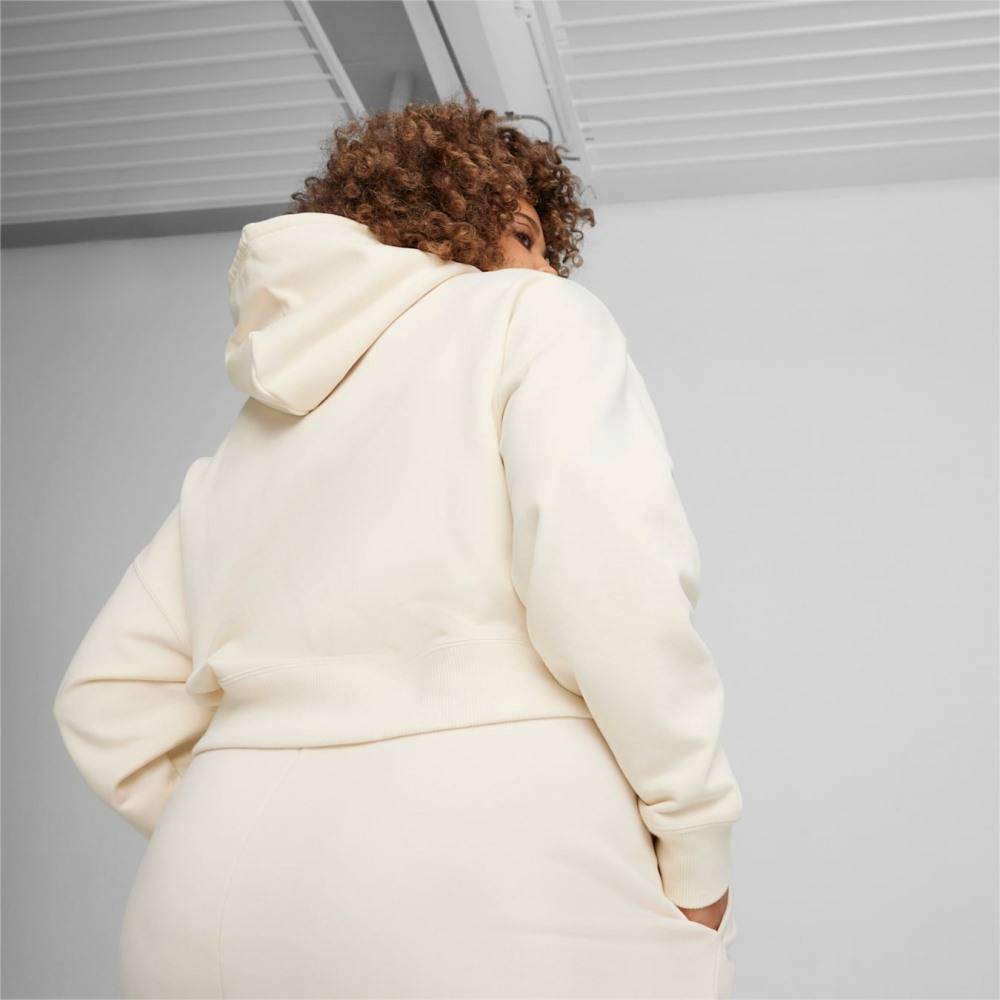 PUMA BETTER CLASSICS CROPPED HOODIE TR