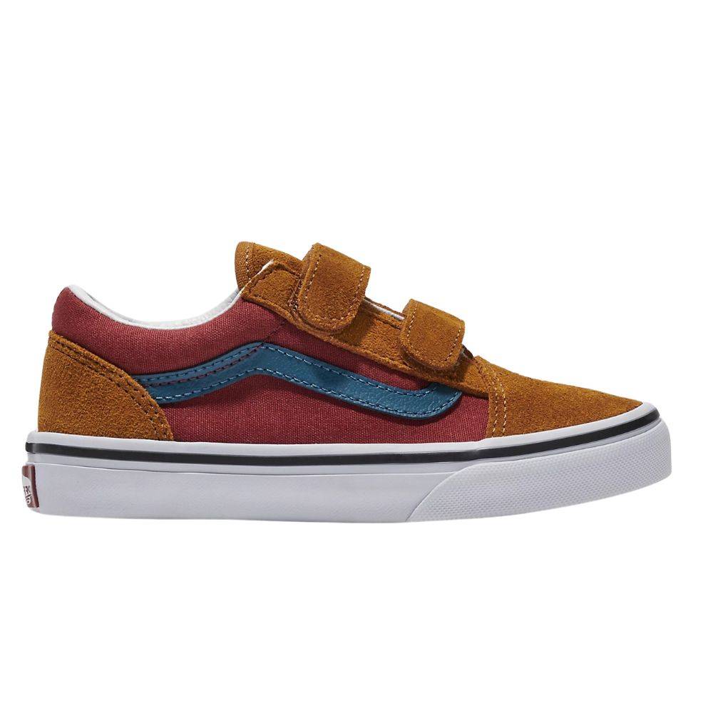 VANS KIDS OLD SKOOL VELCRO SHOES