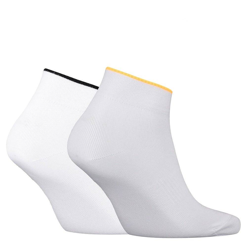 PUMA WOMEN PLACED LOGO SHORT 2-PAIRS SOCKS