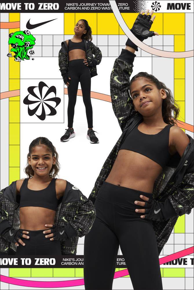 NIKE GIRLS DRI-IT ALATE ALL-U BRA