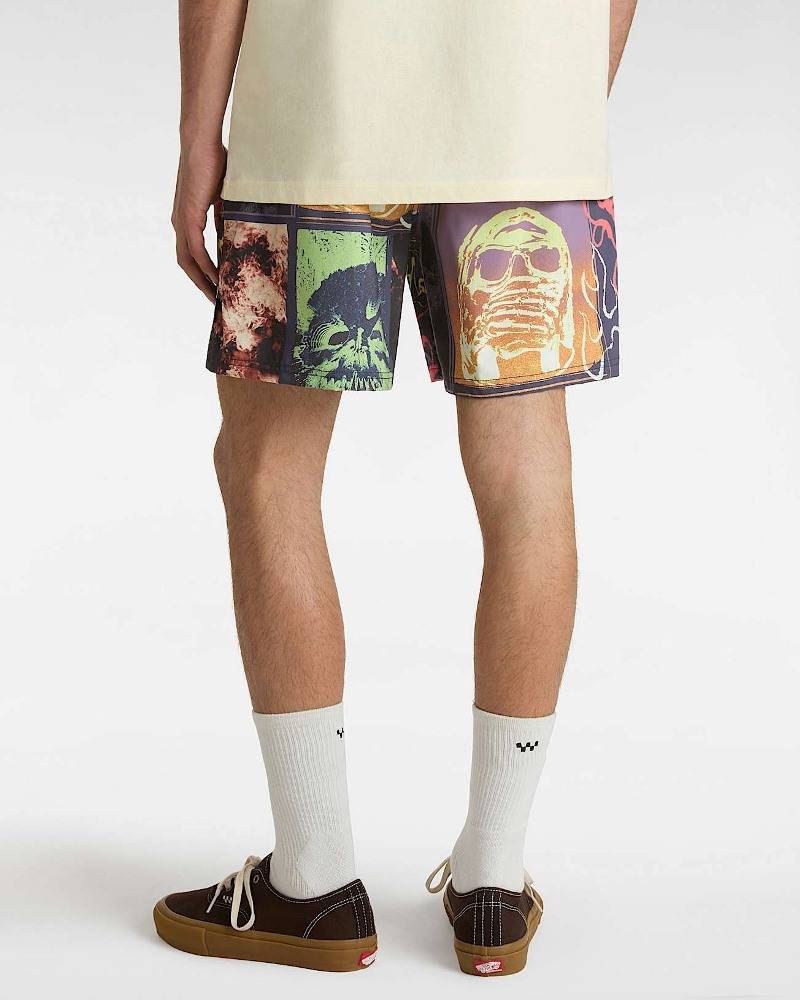VANS PRIMARY CRAZY PRINT LOOSE SWIMSHORT