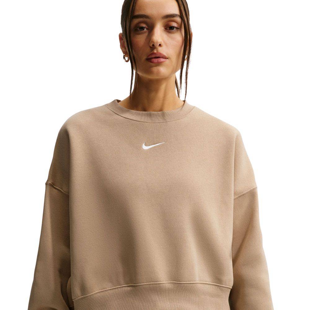 NIKE WOMENS PHOENIX FLEECE OVERSIZE CREW