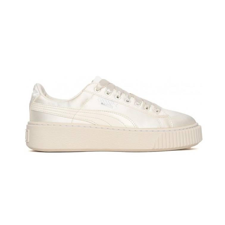 PUMA BASKET PLATFORM TWEEN GIRLS SHOES
