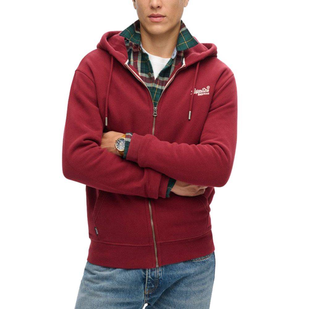 SUPERDRY ESSENTIAL LOGO ZIP HOODIE