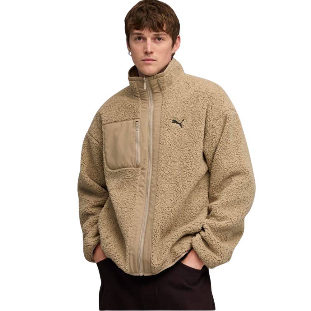 PUMA REVERSIBLE HYBRID SHERPA JACKET