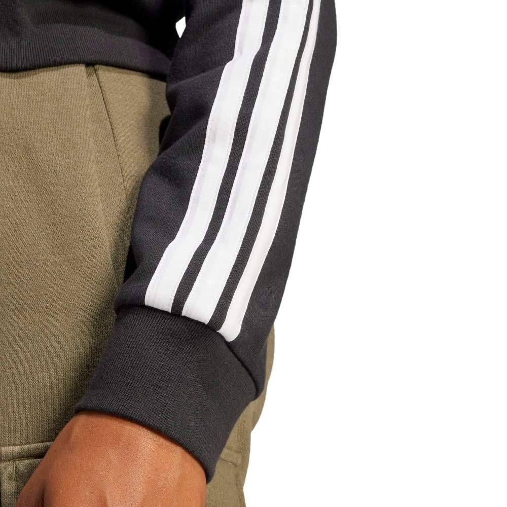 ADIDAS ESSENTIALS 3-STRIPES FRENCH TERRY FULL ZIP HOODIE