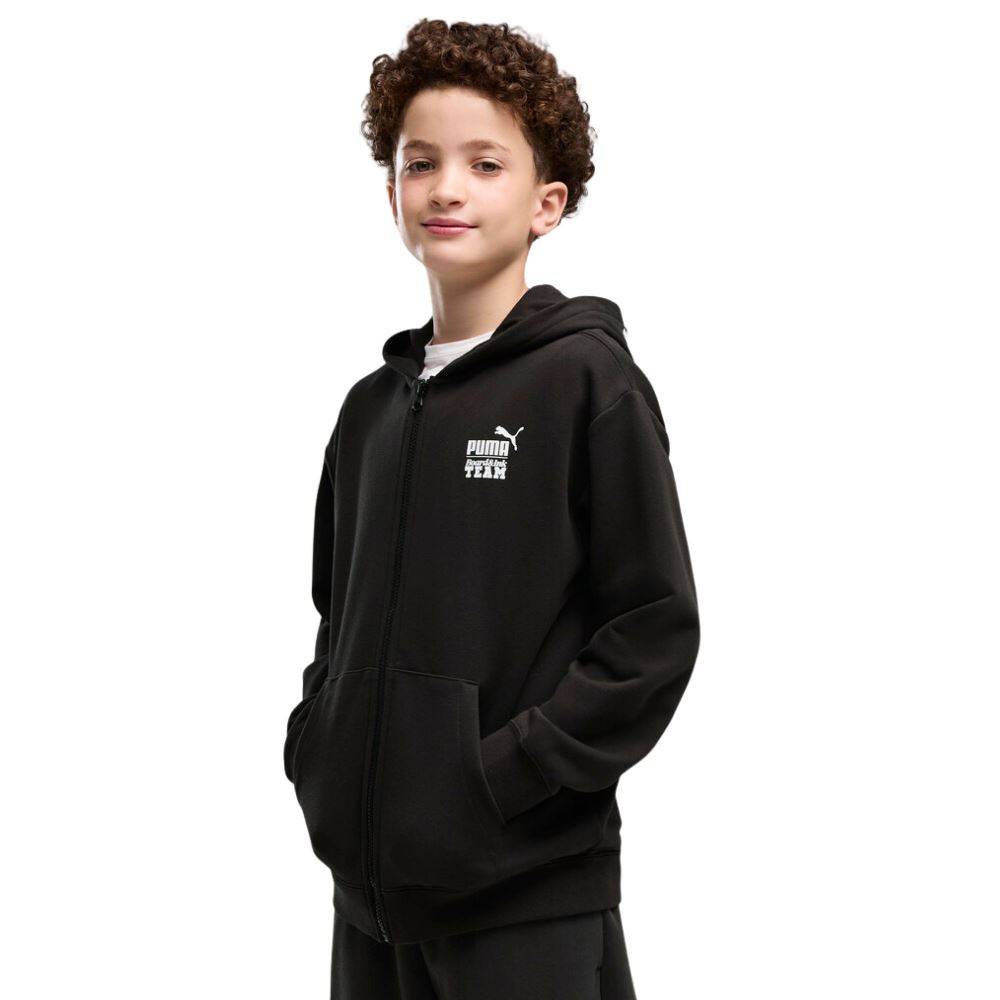 PUMA MID90S RELAXED FULL-ZIP HOODIE TR B