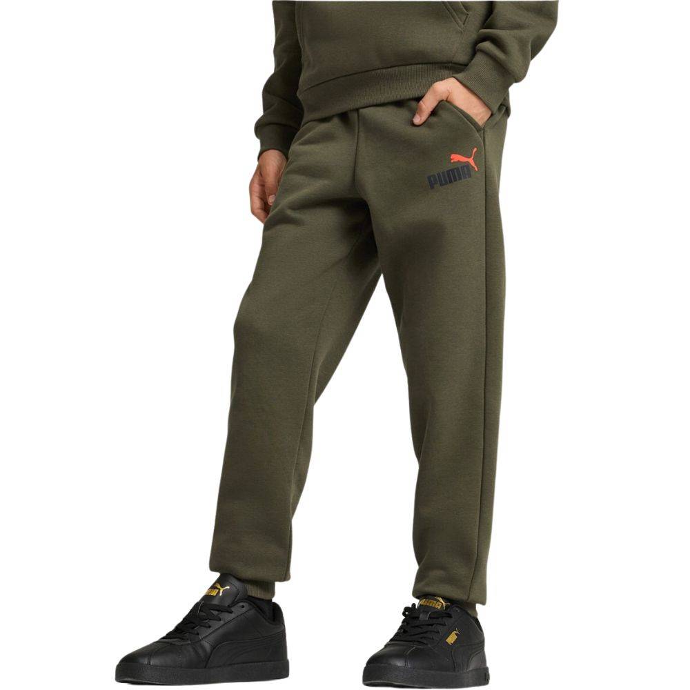 PUMA ESS+ 2 COL LOGO PANTS FL CL B