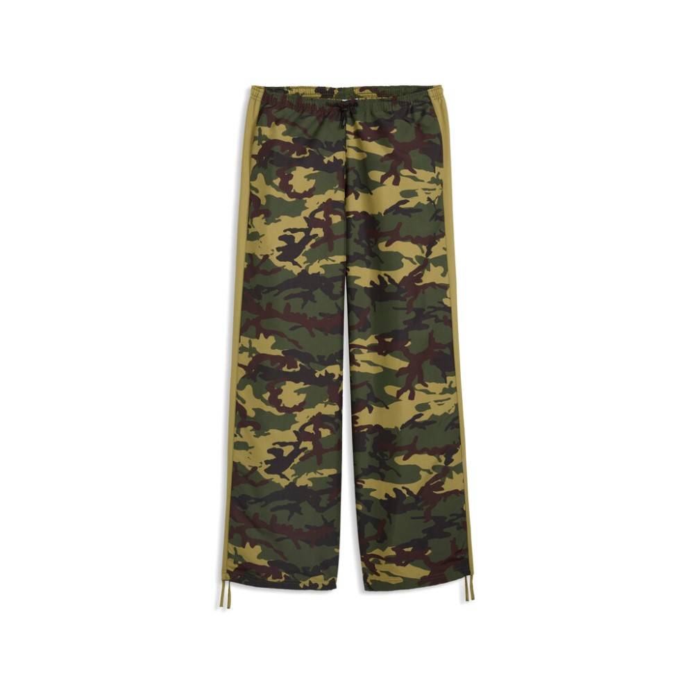 PUMA STREET GLAM RELAXED CAMO WOVEN PANTS OP