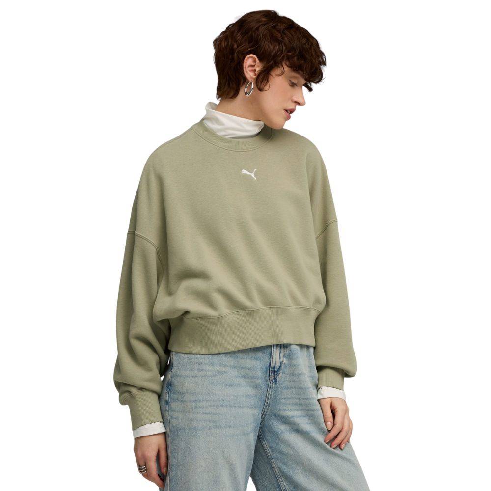 PUMA WARDROBE ESS OVER-OVERSIZED CREW TR