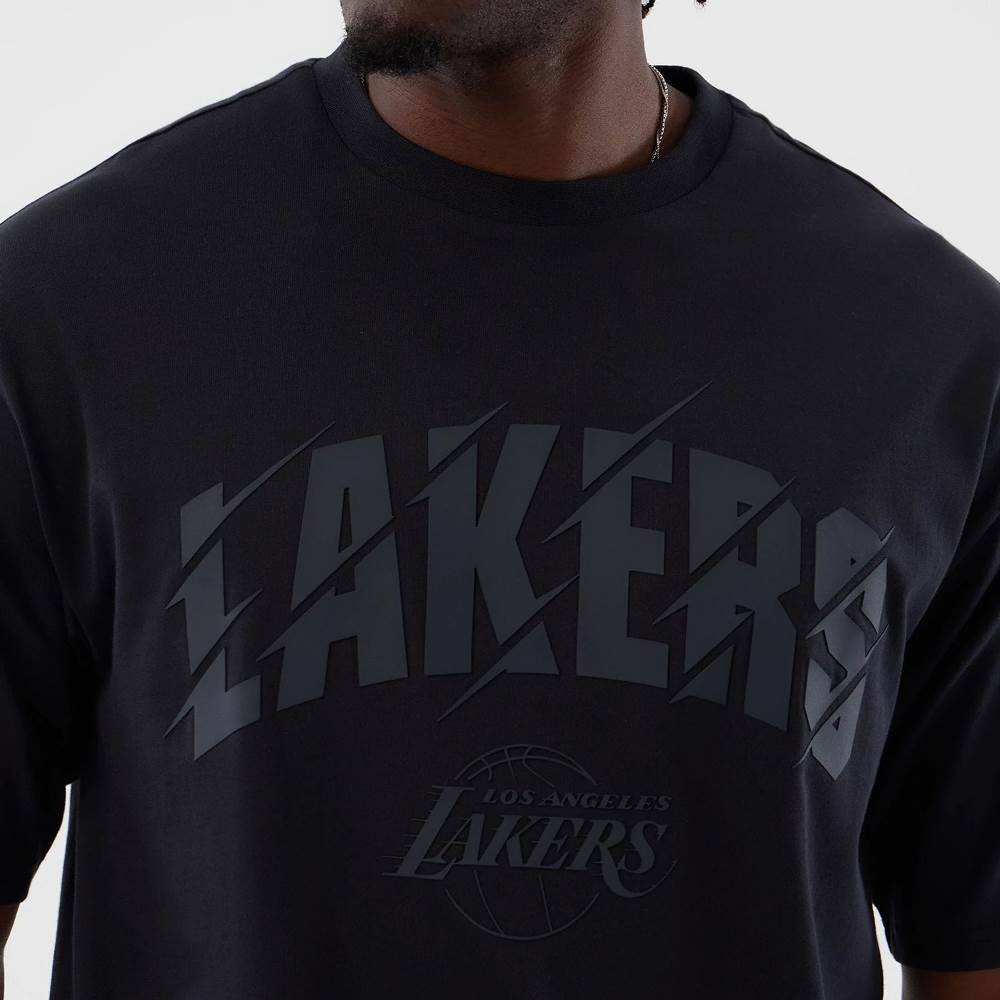 NEW ERA NBA CORE PLUS HD OVERSIZED TEE LOS ANGELES LAKERS