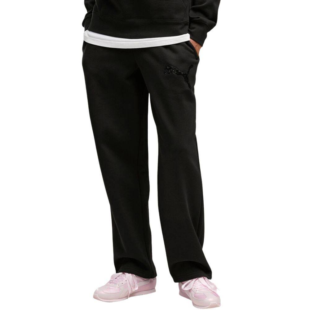 PUMA ESS SEQUINS COMFORT PANTS FL
