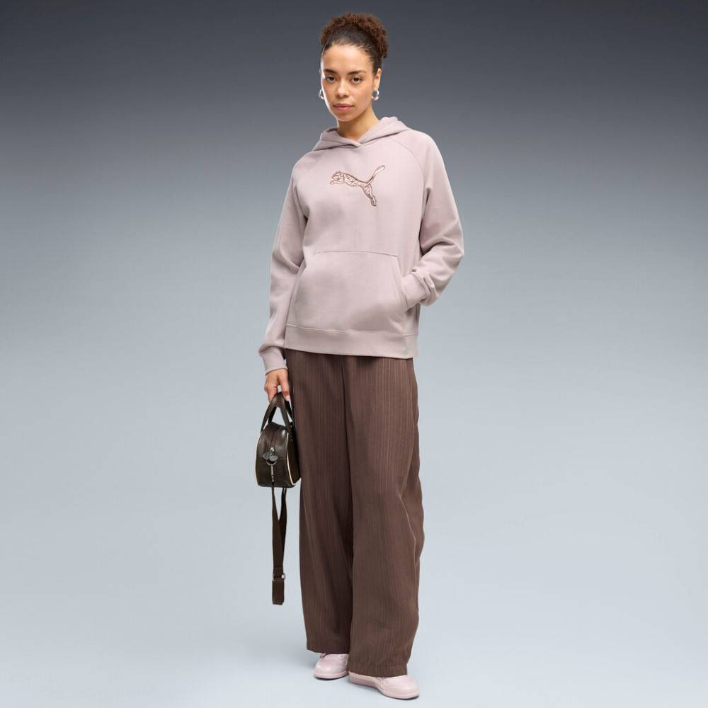 PUMA ESS SEQUINS STANDARD HOODIE FL