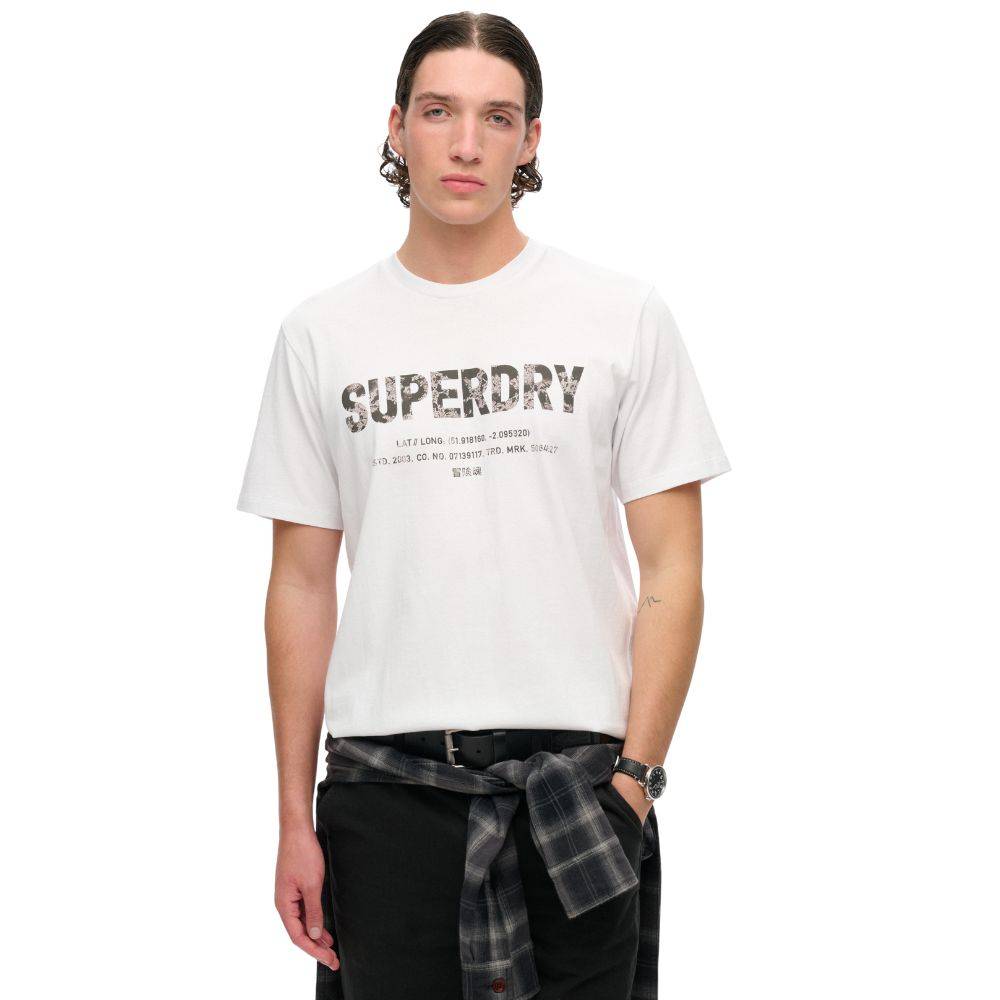 SUPERDRY UTILITY SPORT LOGO LOOSE TEE