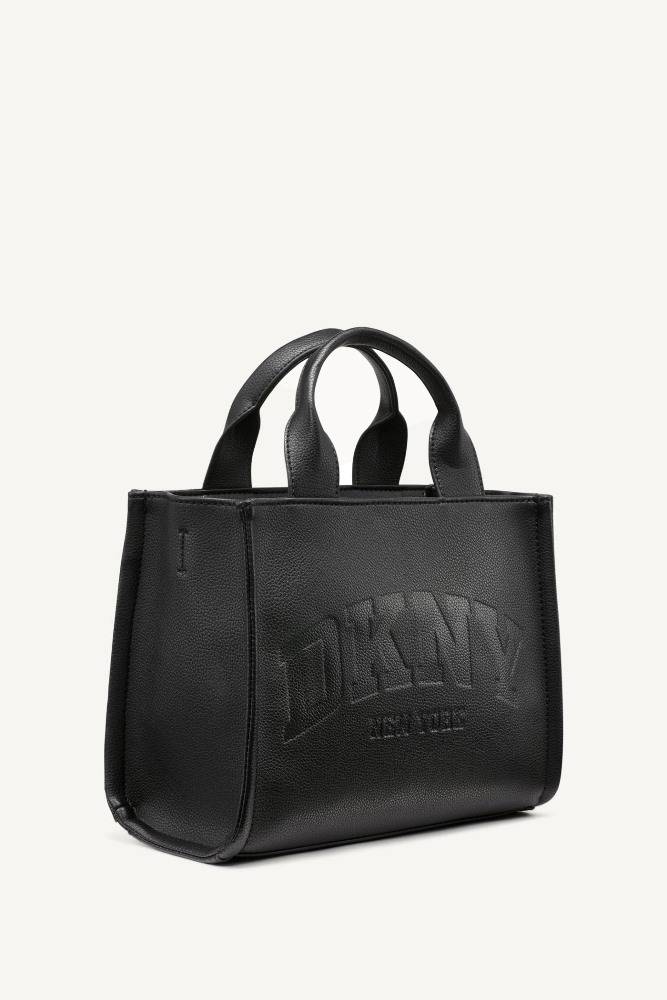 DKNY HADLEE PU SMALL LOGO TOTE