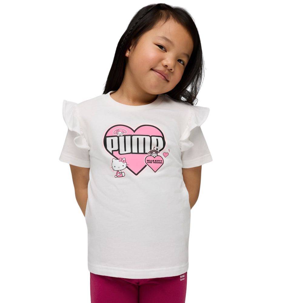 PUMA X HELLO KITTY & FRIENDS RUFFLE TEE