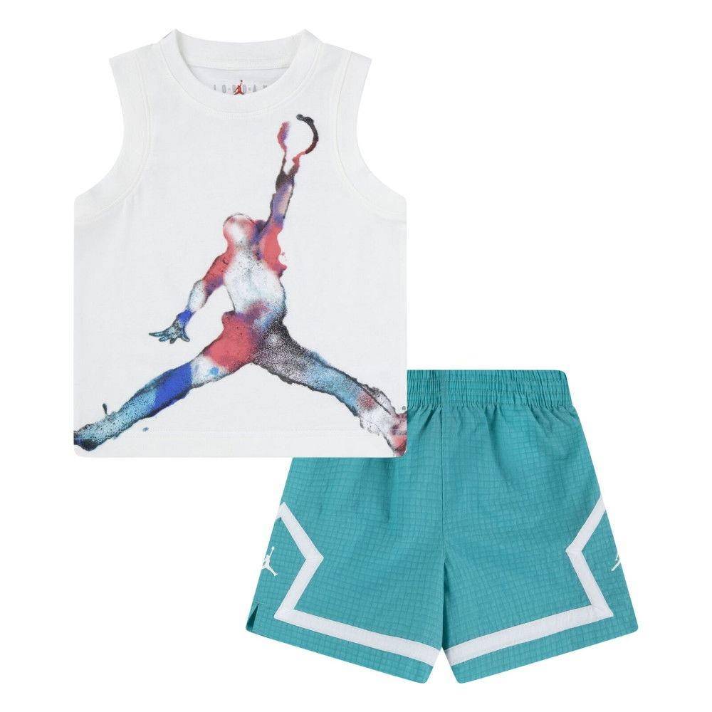 NIKE JORDAN LITTLE KIDS POOLSIDE TANK SET