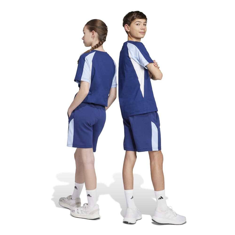 ADIDAS YOUTH SEASONAL ESSENTIALS COLORBLOCK SHORTS
