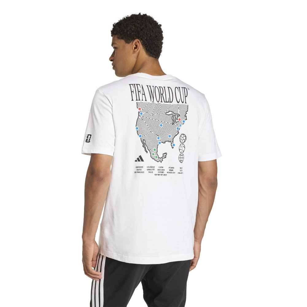 ADIDAS M FIFA WORLD CUP 26TM MAP GRAPHIC T-SHIRT