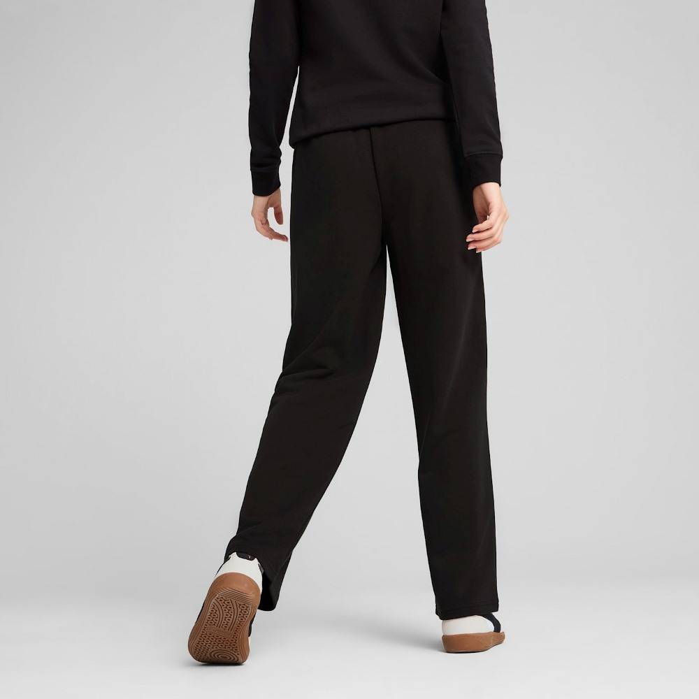 PUMA ESS SMALL NO. 1 LOGO COMFORT STRAIGHT PANTS TR OP