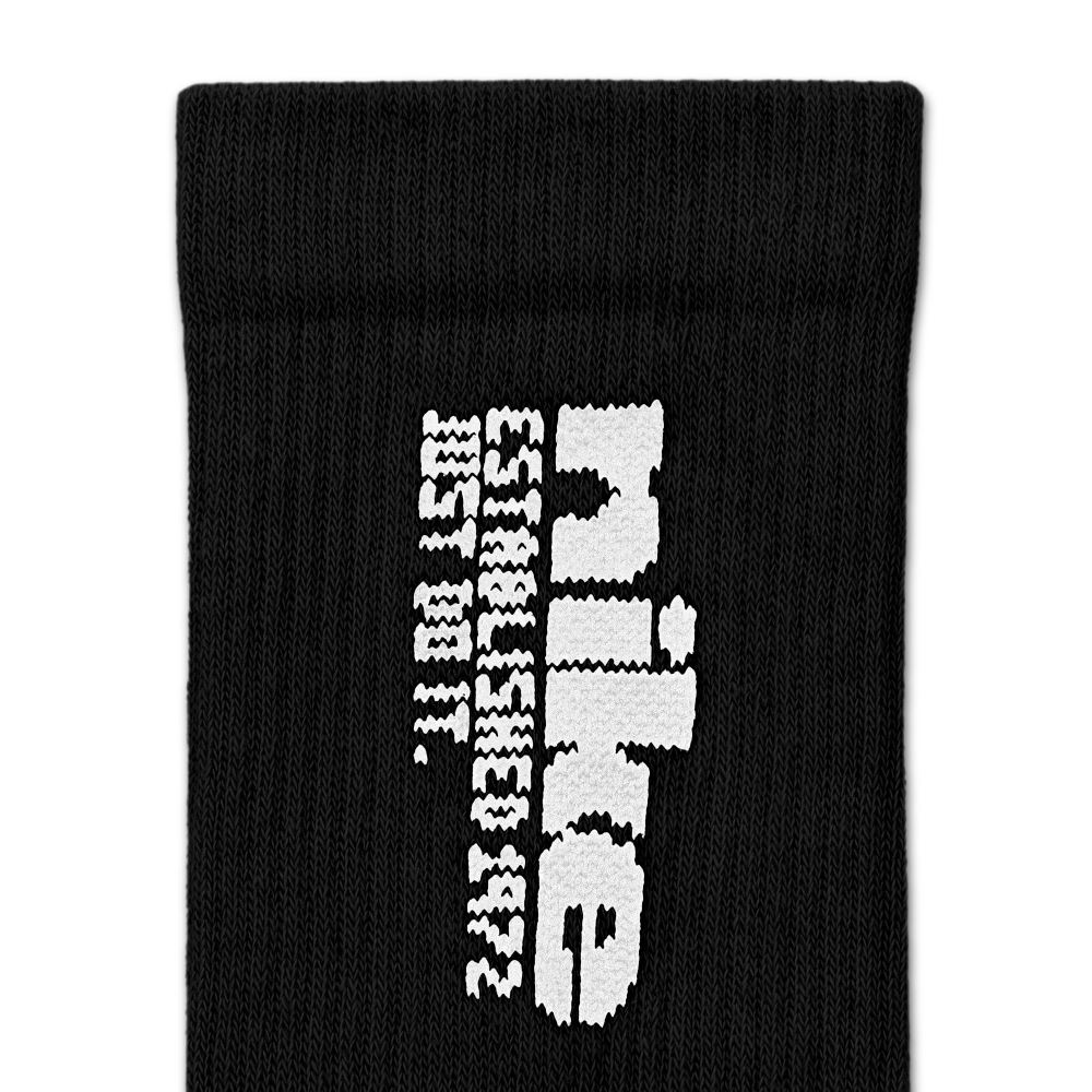NIKE EVERYDAY ELEVATED CREW SOCKS MULTI GRAPHIC (3-PAIRS)