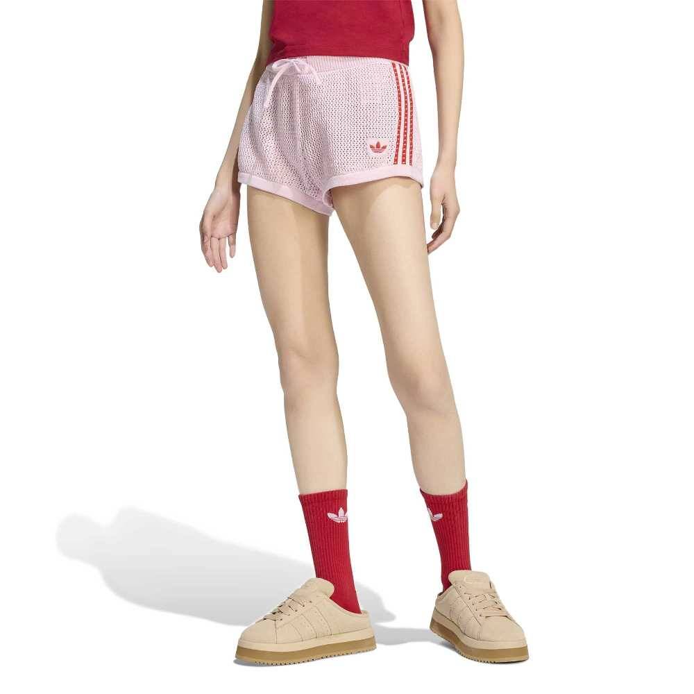 ADIDAS ORIGINALS KNITTED CROCHET SHORTS