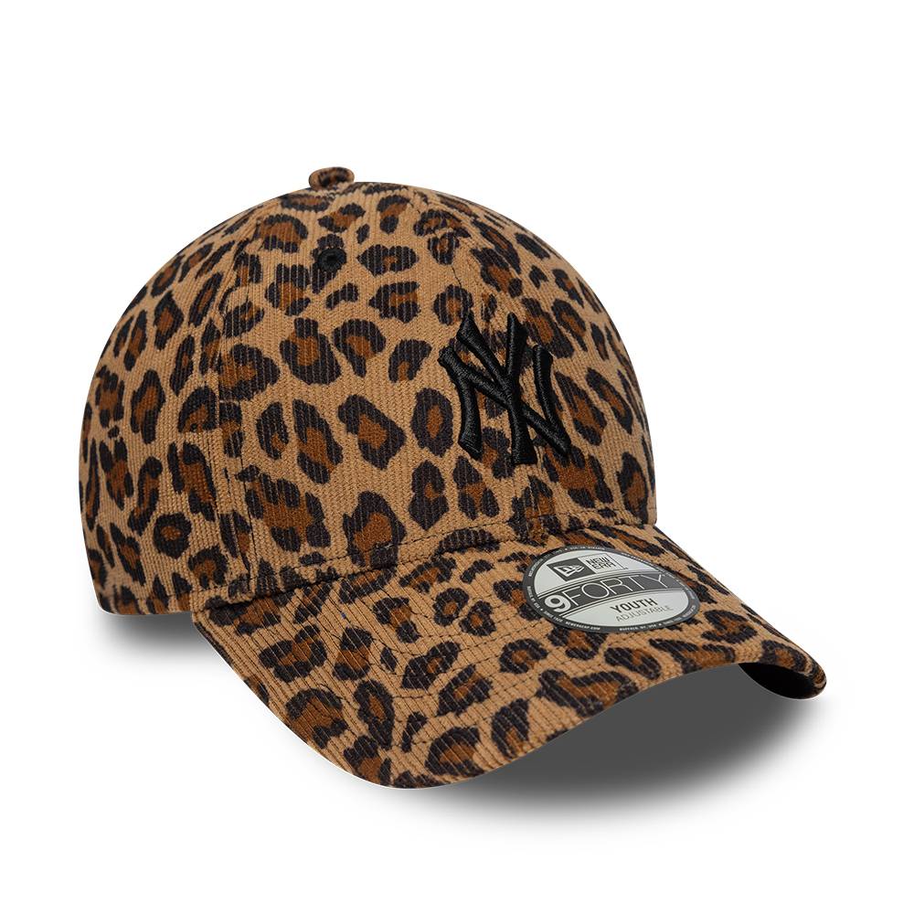 NEW ERA CHILD/YOUTH LEOPARD CORD 9FORTY NEW YORK YANKEES
