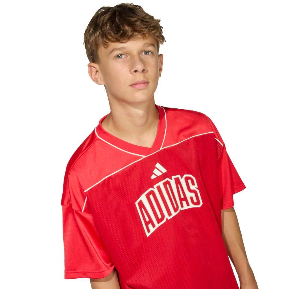 ADIDAS YOUTH STADIUM MESH BASKETBALL SHIRT