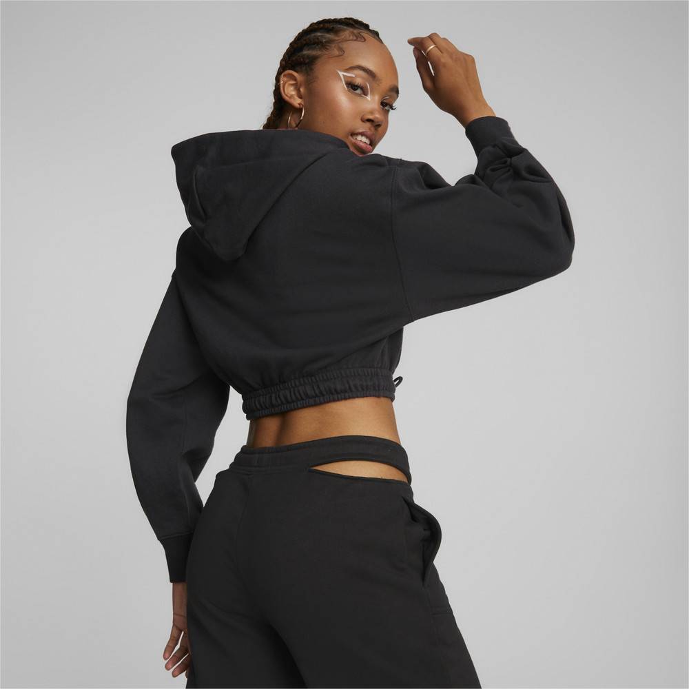 PUMA CLASSIC CROPPED WOMENS HOODIE