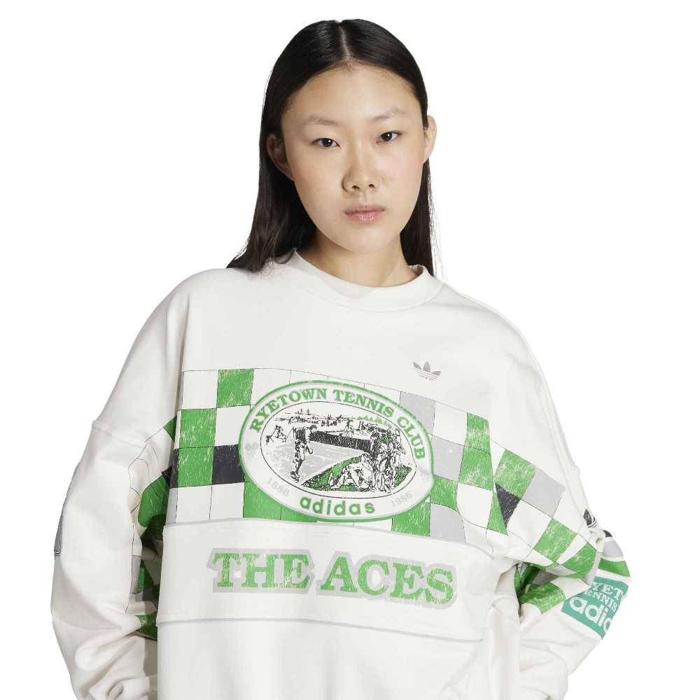 ADIDAS ORIGINALS ARCHIVE COURT SWEATSHIRT