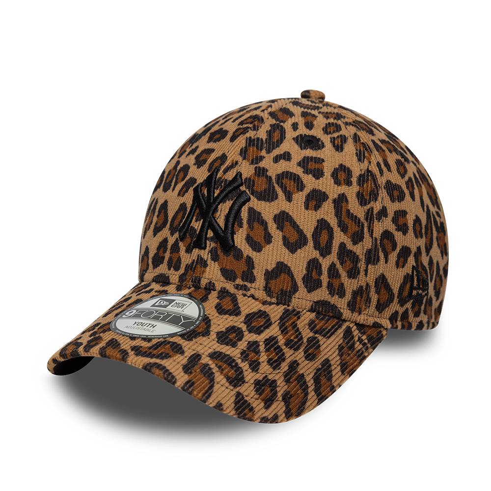 NEW ERA CHILD/YOUTH LEOPARD CORD 9FORTY NEW YORK YANKEES