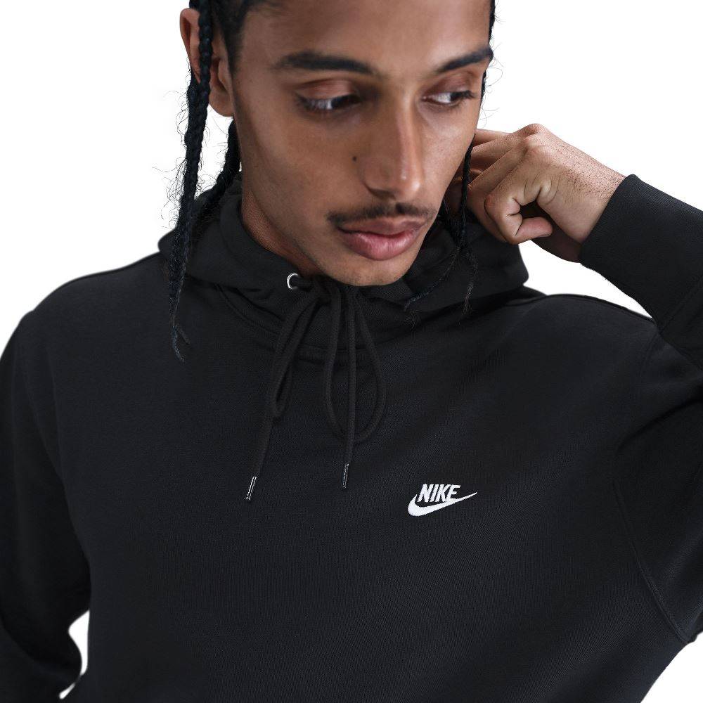 NIKE CLUB BRUSHED FLEECE PULLOVER HOODIE